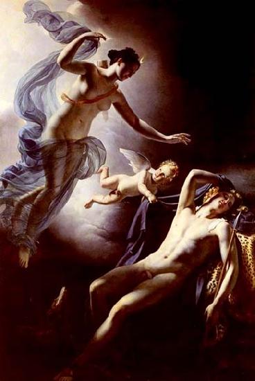Jerome-Martin Langlois Diana and Endymion oil painting image
